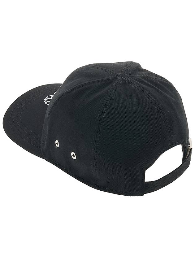 Embroidered Logo Cotton Ball Cap Black - 1017 ALYX 9SM - BALAAN 4