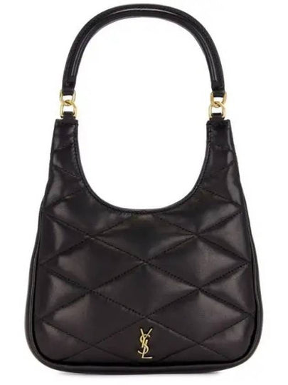 Sade Lambskin Shoulder Bag Black - SAINT LAURENT - BALAAN 2