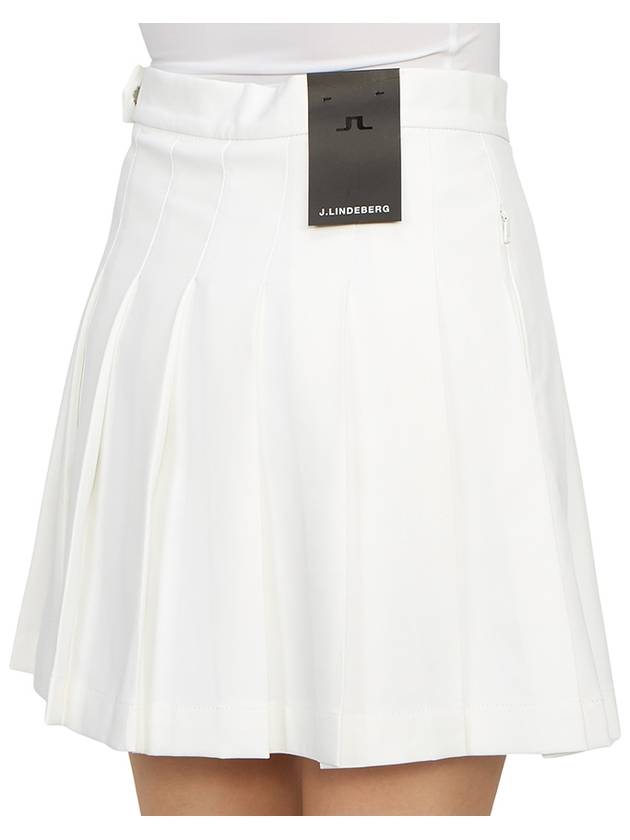 Women's Adina Golf Skirt White - J.LINDEBERG - BALAAN 11