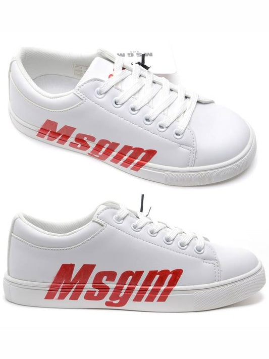 Logo Low Sneakers 022763 001 06 20S - MSGM - BALAAN 1