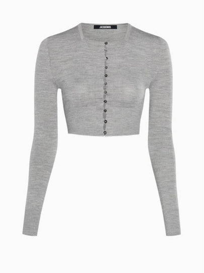 Spiaggia Cardigan Grey - JACQUEMUS - BALAAN 2