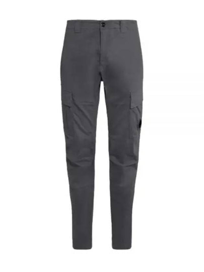 Stretch Satin Cargo Straight Pants Grey - CP COMPANY - BALAAN 2