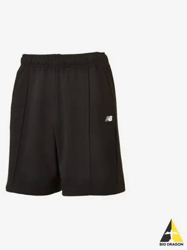 Uni Essential Pintuck Shorts Pants 19 Black - NEW BALANCE - BALAAN 1