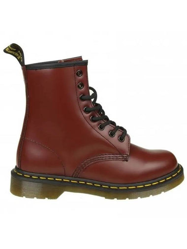 Women's 1460 8 Hole Nappa Walker Boots Cherry - DR. MARTENS - BALAAN 1