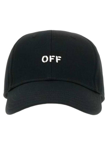 Hat OMLB052C99FAB002 1001 Black - OFF WHITE - BALAAN 1