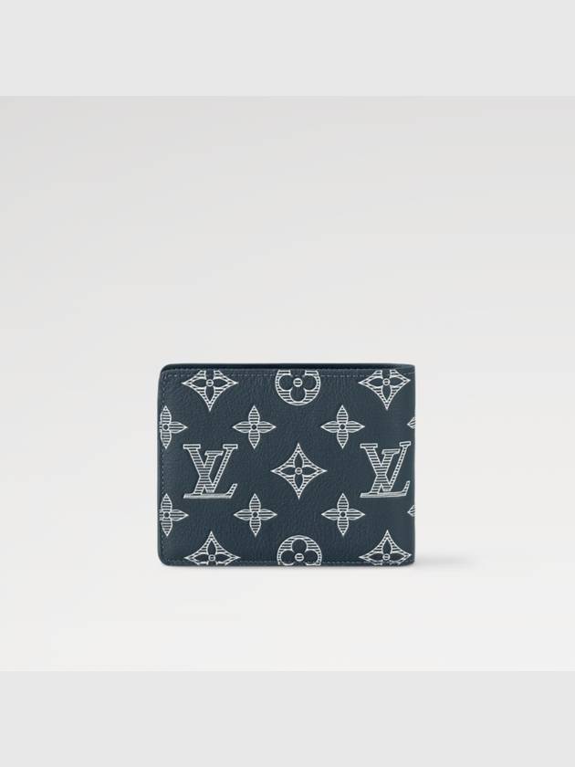 Multiple G65 Half Wallet Navy - LOUIS VUITTON - BALAAN 10