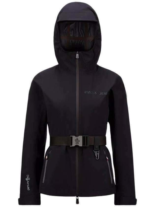 Grenoble Fex hooded zip up black - MONCLER - BALAAN 2