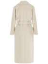 POLDO Long Wool Coat Ecru 90160923 071 - MAX MARA - BALAAN 2