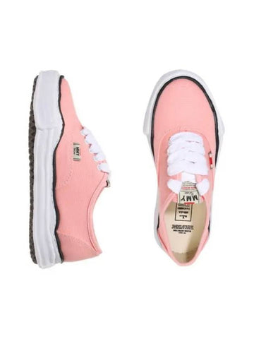 Baker OG Sole Canvas Low Top Sneakers Pink - MIHARA YASUHIRO - BALAAN 1