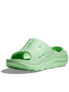 Ora Recovery Slide 3 Slippers Green - HOKA ONE ONE - BALAAN 4