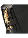 Saffiano Soft Leather Square Cross Bag Black - PRADA - BALAAN 5