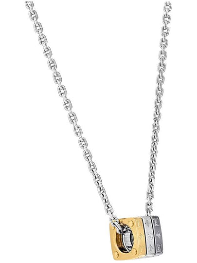 Monogram Bold Necklace Gold Silver - LOUIS VUITTON - BALAAN 2