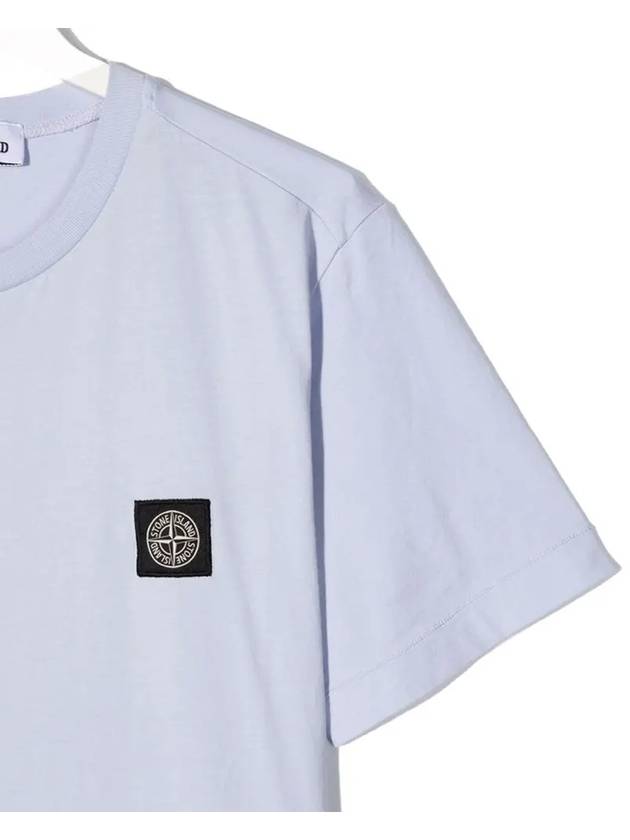 Kids Women s Logo T shirt Violet 761620147 V0047 - STONE ISLAND - BALAAN 4