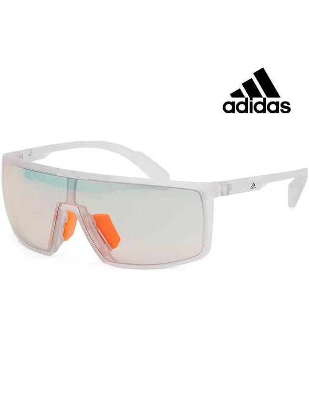 Shield Plastic Sunglasses White - ADIDAS - BALAAN 2