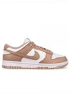 Women's Dunk Low Top Sneakers Rose Whisper - NIKE - BALAAN 2