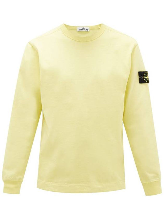 T shirt V0031 Lemon - STONE ISLAND - BALAAN 1