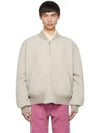 Orlingo Reversible Bomber Jacket Grey - ACNE STUDIOS - BALAAN 2