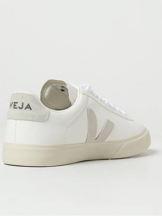 Logo Campo Leather Low Top Sneakers White - VEJA - BALAAN 4