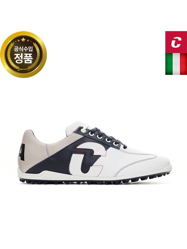 Official Italian handmade golf shoes KUBANEO WHITE - DUCA DEL COSMA - BALAAN 1