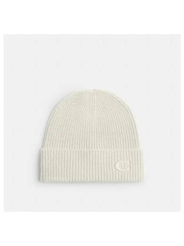 Knit Beanie CU821 CHK - COACH - BALAAN 1