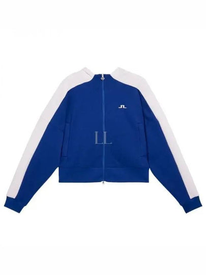 Amelia Zip-Up Hoodie Blue - J.LINDEBERG - BALAAN 2