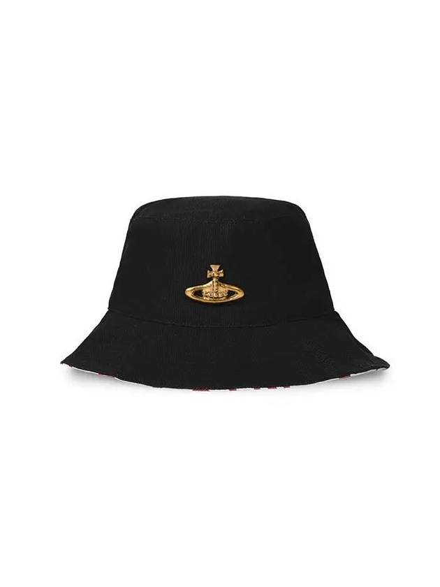 ORB Metal Bucket Hat Black - VIVIENNE WESTWOOD - BALAAN 2