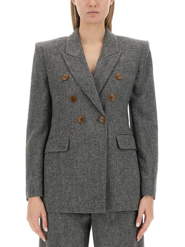 Lauren double breasted wool jacket gray - VIVIENNE WESTWOOD - BALAAN 2