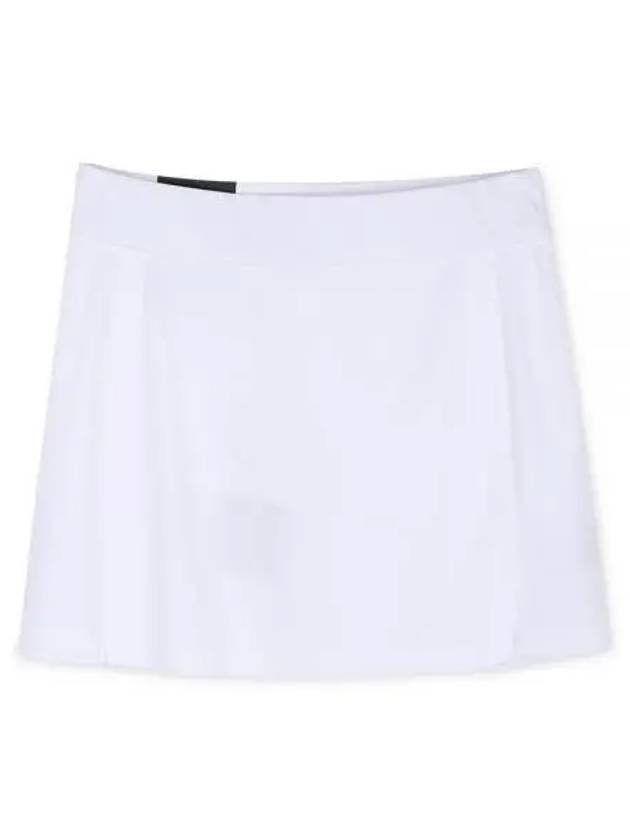 Women's Amelie H Line Skirt White - J.LINDEBERG - BALAAN 2