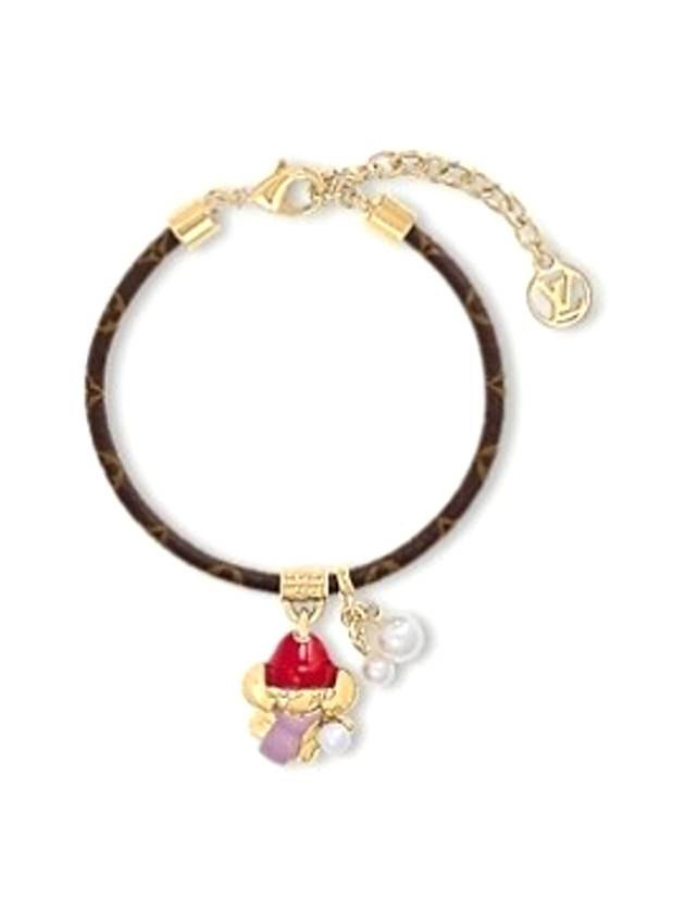 Vivienne Snow Bracelet Gold Brown - LOUIS VUITTON - BALAAN 1