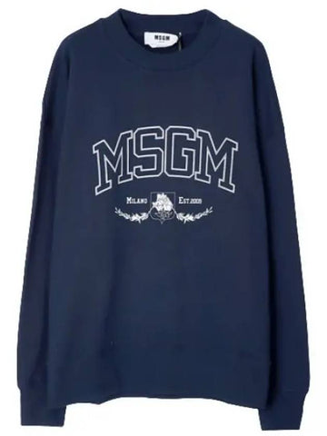 logo print sweatshirt - MSGM - BALAAN 1