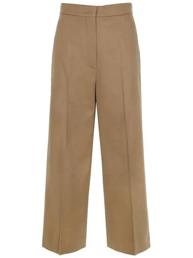 Camel Dennis wool pants DENIS 001 - MAX MARA - BALAAN 1