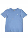 Baby Fox Patch Regular Short Sleeve T-Shirt Hampton Blue - MAISON KITSUNE - BALAAN 2