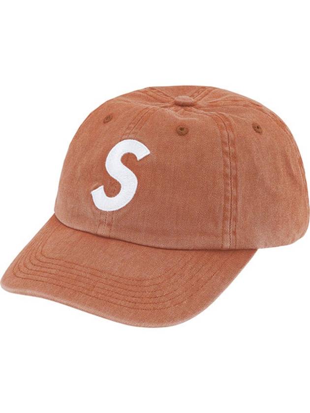 Pigment Print S Logo 6Panel Tan Pigment Print S Logo 6Panel Tan - SUPREME - BALAAN 1