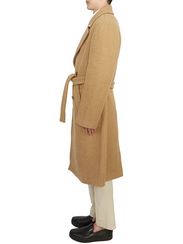 Men's Wool Single Coat Beige - ETRO - BALAAN 4