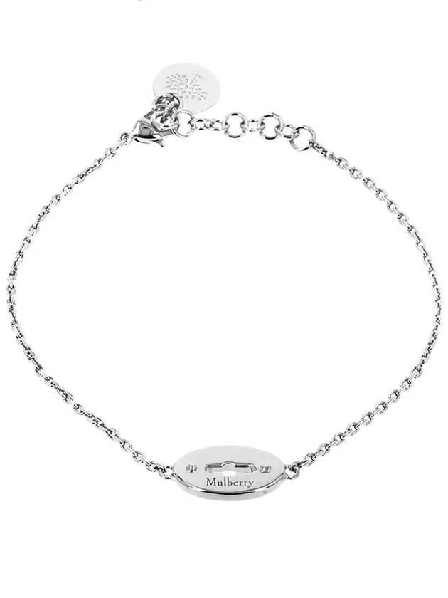 Bayswater Chain Link Bracelet Silver - MULBERRY - BALAAN 3