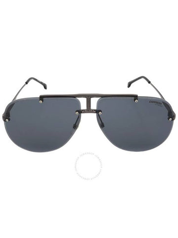 Carrera Grey Pilot Unisex Sunglasses CARRERA 1052/S 0V81/IR 65 - CARRERA - BALAAN 1