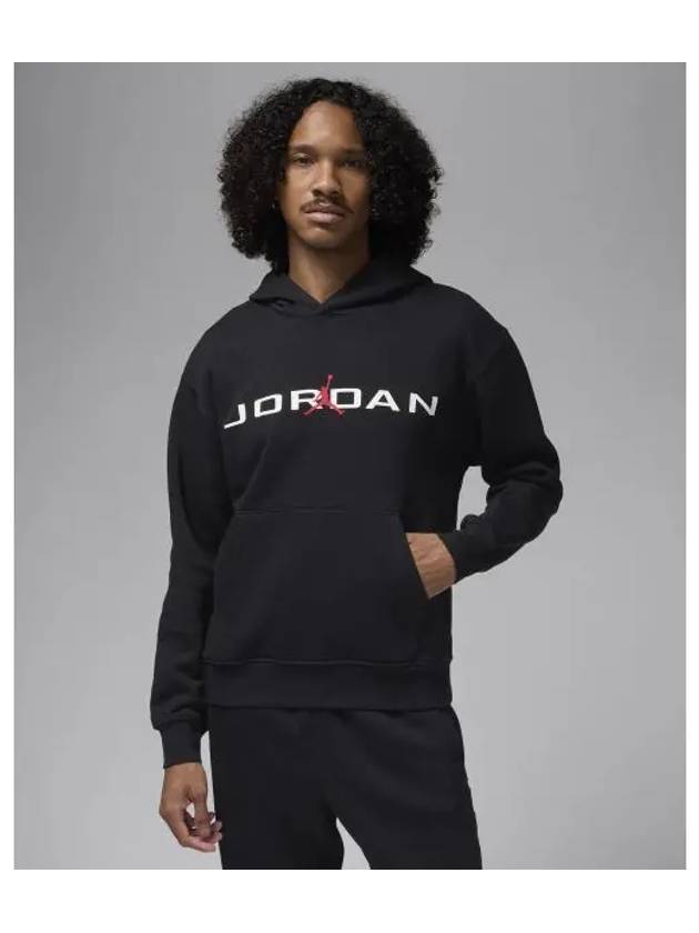 Jordan Essential Fleece Hoodie Black - NIKE - BALAAN 1