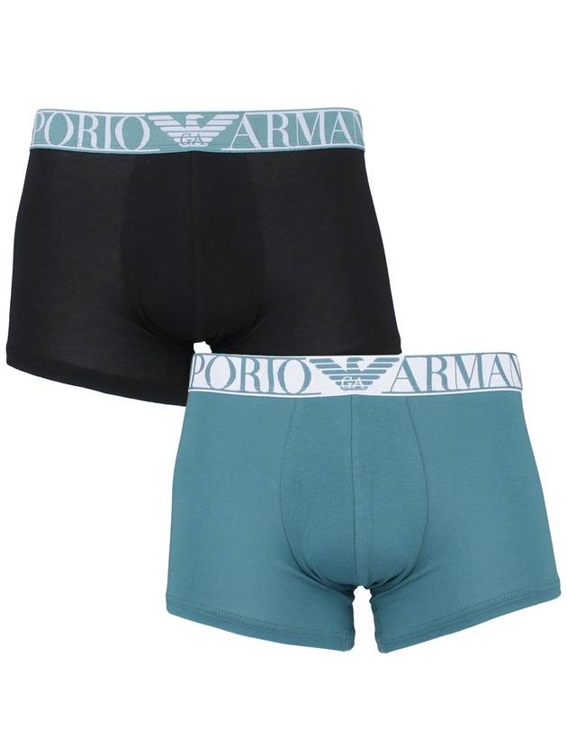 Boxer 2 Pack Trunk 111769 2R720 12821 - EMPORIO ARMANI - BALAAN 1