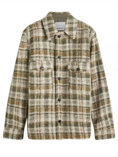 Kevron Check Wool Jacket Green - ISABEL MARANT - BALAAN 2