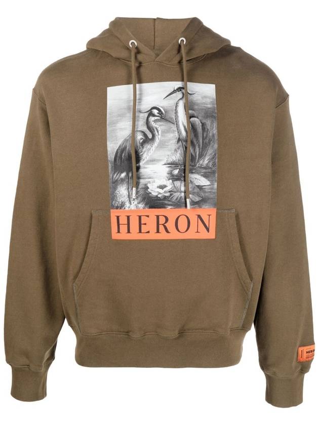 Hooded Sweatshirt HMBB024S23JER004 5510 - HERON PRESTON - BALAAN 2