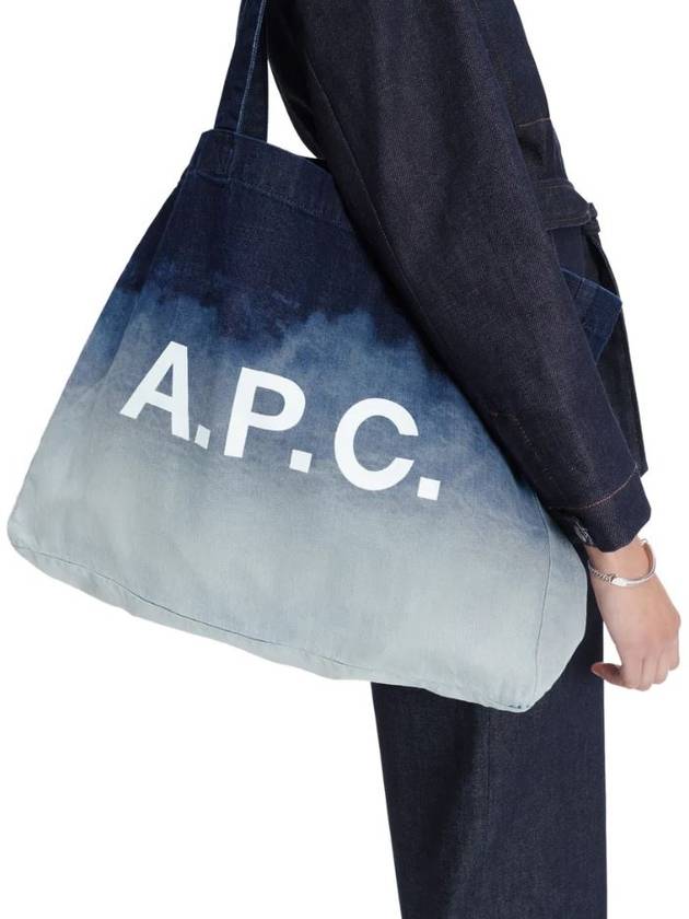 Diane bleach washed denim tote bag eco - A.P.C. - BALAAN 6