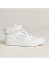 Clou De Selle High Top Sneakers White - HERMES - BALAAN 4