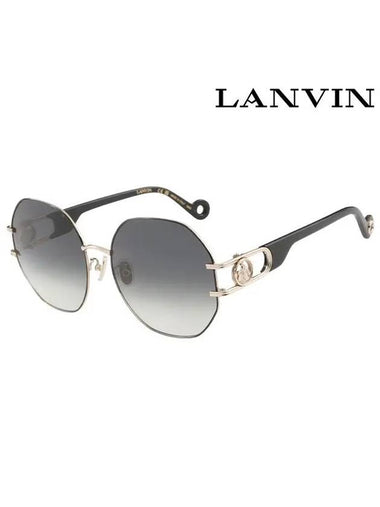 Sunglasses LNV126SLB 714 Square Metal Women s - LANVIN - BALAAN 1