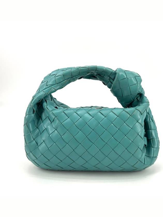 Bottega Veneta Mini Jodie Bag Tote Light Blue - BOTTEGA VENETA - BALAAN 5