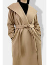 Bdanton Virgin Wool Single Coat Camel - MAX MARA - BALAAN 9