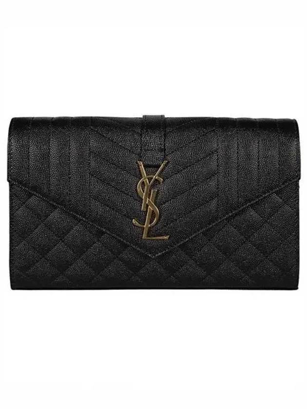 Cassandre Monogram Chain Cross Bag Black - SAINT LAURENT - BALAAN 2