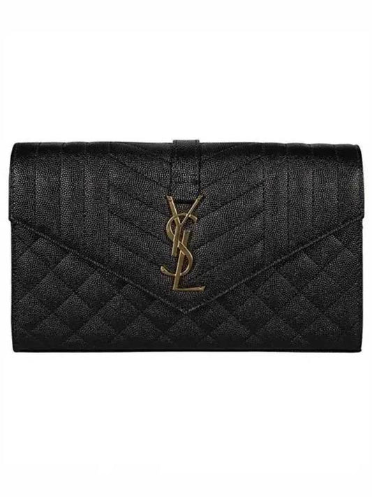 Cassandre Monogram Chain Cross Bag Black - SAINT LAURENT - BALAAN 2