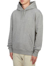 Mini Heart Logo Hoodie Heather Grey - AMI - BALAAN 3