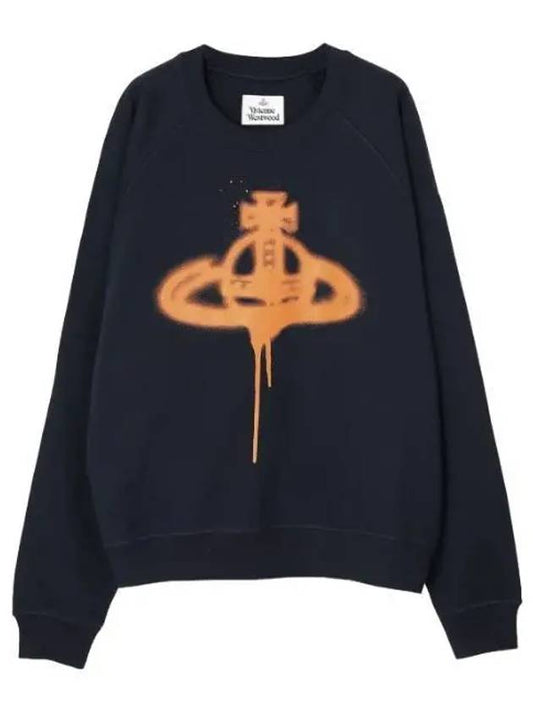 Sweatshirt Spray Ragran Sweatshirt - VIVIENNE WESTWOOD - BALAAN 1