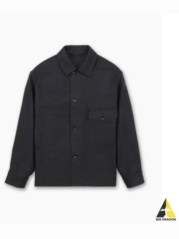 Long Sleeve Shirt OV1003LF393BK983 Black - LEMAIRE - BALAAN 2